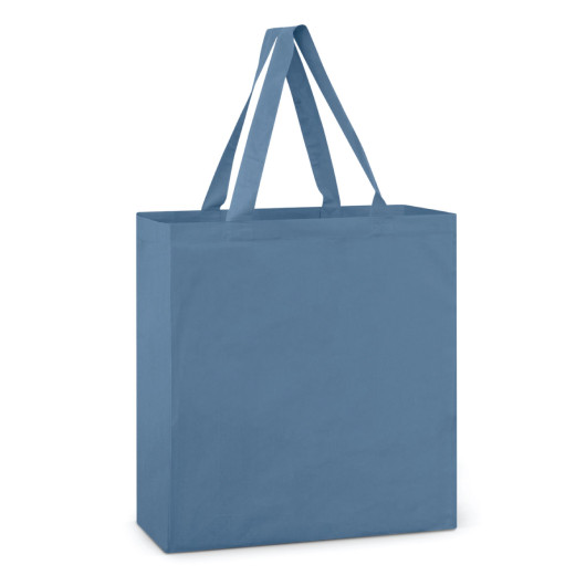 Applecross Cotton Tote Bags Slate Blue